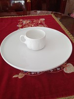 Rosenthal bianchi serving plate and rosenthal classic rose cup