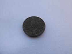 10 Heller nikkel pénzérme, 1895