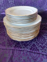 Kahla német porcelán tányét készlet