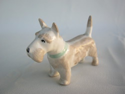 Aquincumi porcelán terrier kutya szép állapotban
