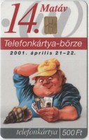 Magyar telefonkártya 0761    2001 Börze  ODS 4   10.000  darab