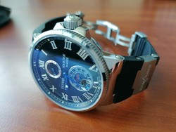 Ulysse Nardin Marine Chronometer Replika eladó új kaucsuk szíj résszel
