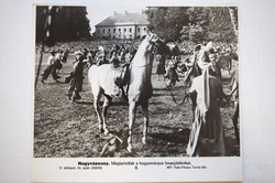 MTI Fényes Tamás fotó Nagyvázsony lovasjátékok 24,7 x 21 cm