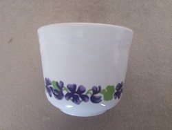 Picur ceramic pot with violet / reserved
