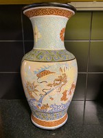 Chinese style ceramic floor vase 55 cm