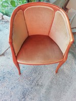 Chippendale , neobarokk hálószoba fotel-olasz bútor
