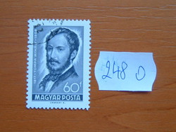 60 FILLÉR  1968 Tompa Mihály halálának 100. évfordulója, 1817-1868 248.O