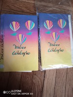 Retró két darab soha nem használt videó katalógus az 1980-as évekből