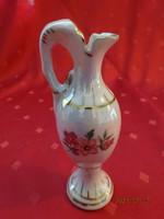 Német porcelán mini váza, magassága 12,5 cm. Vanneki!