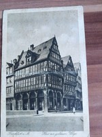 Antik képeslap, Frankfurt am Main, Haus zur goldenen Waage