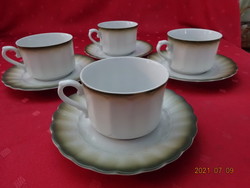 Eschenbach Bavaria Germany minőségi porcelán, teáscsésze + alátét. Vanneki!