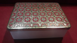 Régi Eduscho doboz, pléh doboz