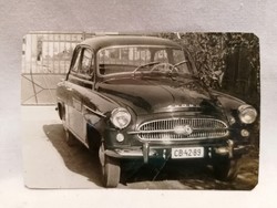 Skoda autó régi fotó