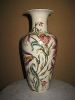 Zsolnay liliomos váza  javításra vagy egséb célra  27 cm