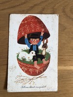 Kellemes Húsvéti Ünnepeket - Benkő Sándor rajzos képeslap