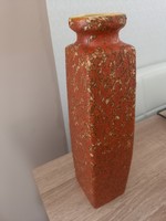 Retro rücskös Tófej váza