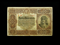 100 KORONA - 1920 - A nagyméretű sorozat 2. tagja!
