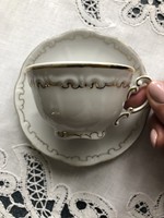 Zsolnay barokk stafír kávés csésze aljával