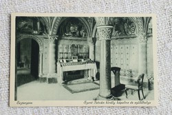 Régi képeslap Esztergom Szent István király kápolna és szülőhelye