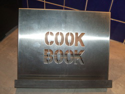 Exkluzív szakácskönyv tartó