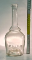 "Braun" likőrösüveg (1832)