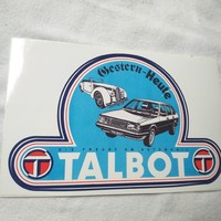 Talbot autós matrica