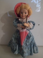 Doll - hand made - 23 x 14 cm - old - Austrian - nice condition