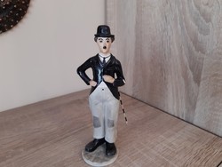 Charlie Chaplin szobor.