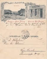 Horvátország Daruvár 1899 RK Magyar elcsatolt területek