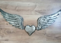 Angel wing wall decoration, 92 cm