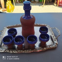 Craftsman ceramic drink set