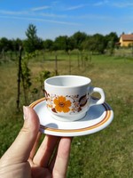 Alföldi virágmintás Panni dekor kávés csésze aljjal darabra vagy szettben