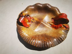 ART DECO OSZTRÁK KÍNÁLÓ TÁL