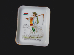 A rare hand-painted bowl from Aquincum