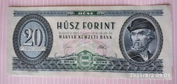 20 Forint. 1975