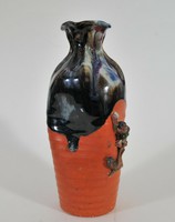Japán Sumida Gawa váza, 1900as évekből