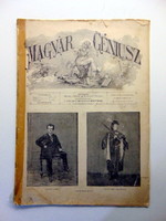 1892  /  MAGYAR GÉNIUSZ  /  Régi ÚJSÁGOK KÉPREGÉNYEK MAGAZINOK Ssz.:  18045
