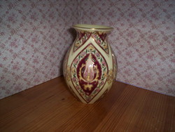 Ritka Zsolnay váza, '70-es évek