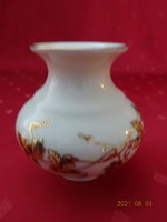 Zsolnay porcelán váza, jelölése: 4047/II/6794. Magassága 8 cm. Vanneki!