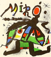 Joan Miró - Galerie Maeght - La Danseuse - 1978