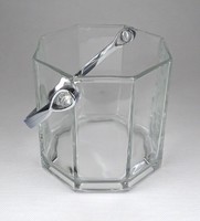 1F364 Jelzett formatervezett francia üveg jégtartó pezsőgőhűtő