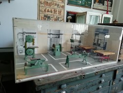 Faipari szemléltető, régi asztalos ipari iskolai szemléltető