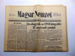 1963 szeptember 22  /  Magyar Nemzet  /  50 éves lettem :-) Ssz.:  19325