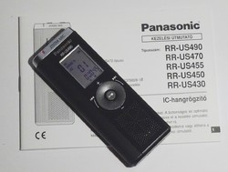 Panasonic digitális diktafon