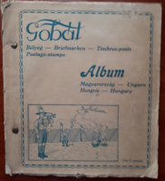 Gobát bélyegalbum magyar bélyegek számára 1933-ig