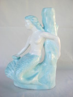 Retro ... Applied ceramic mermaid lamp luminaire