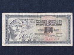 Jugoszlávia 1000 Dínár bankjegy 1981 (id50635)
