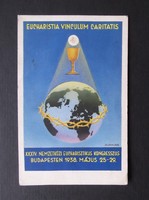 XXXIV. Nemzetközi Eucharisztikus Kongresszus Budapesten 1938 képeslap