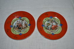 2 pcs Victoria altwien plates (dbz 0095)