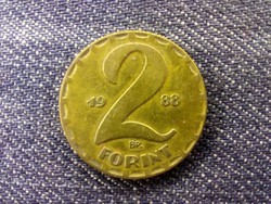 Népköztársaság (1949-1989) 2 Forint 1988 BP (id17434)